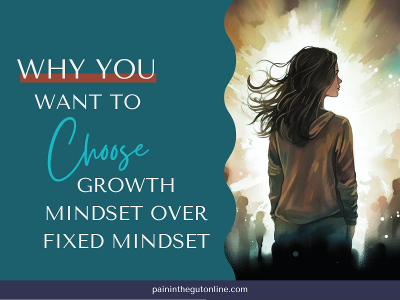 growth mindset over fixed mindset