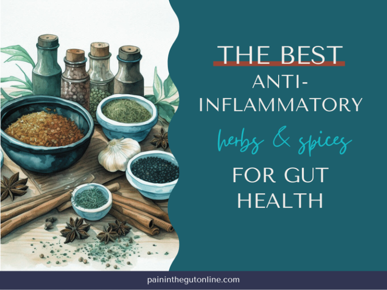 The Best Anti-Inflammatory Herbs and Spices for Gut Health