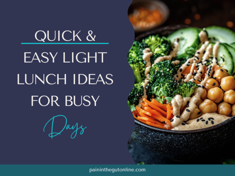 QUICK AND EASY LIGHT LUNCHES