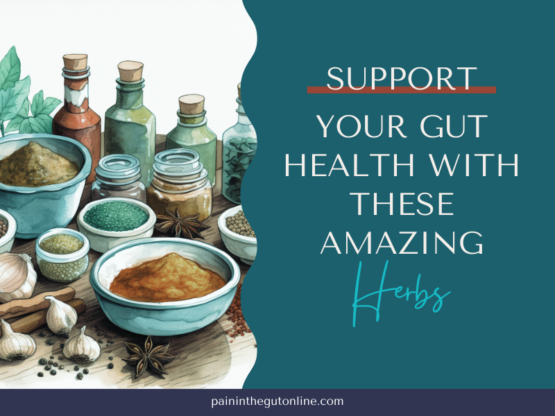 anti-inflammatory herbs  such as turmeric and green tea