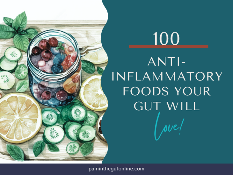 100 Anti-Inflammatory Foods Your Gut Will Love