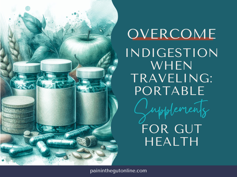 Portable supplements for gut health