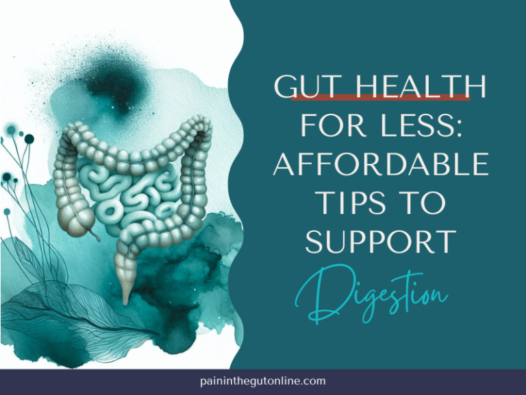 affordable gut health tips