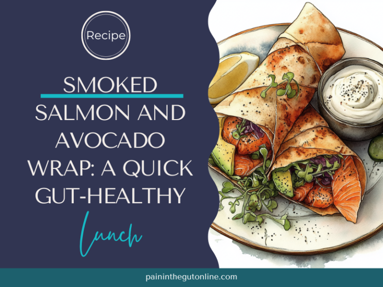Smoked Salmon and Avocado Wrap