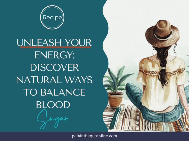 balancing your blood sugar