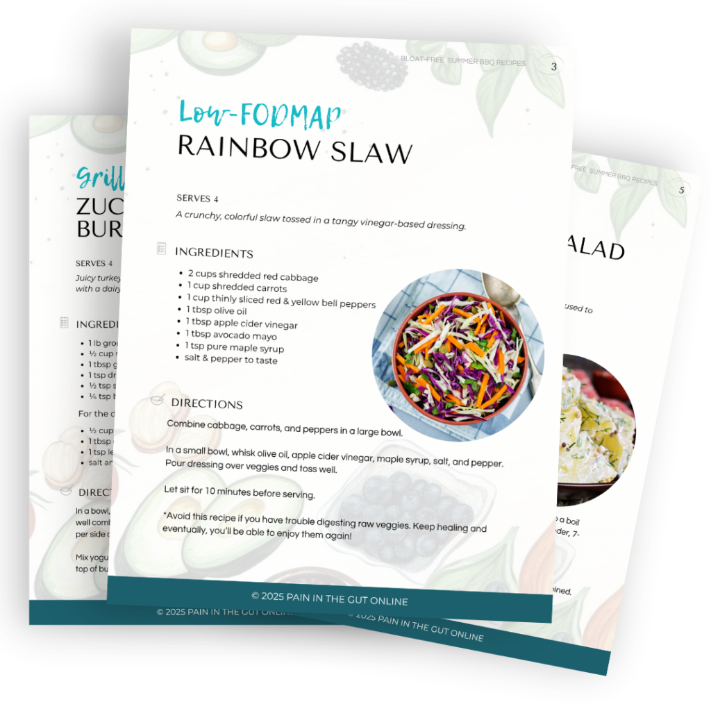 Low FODMAP Rainbow Slaw Recipe