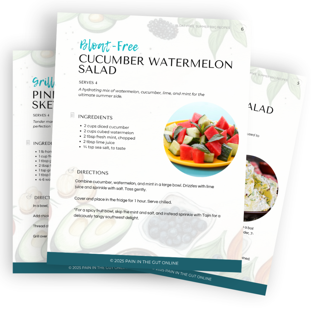 Bloat-Free Cucumber Watermelon Salad Recipe