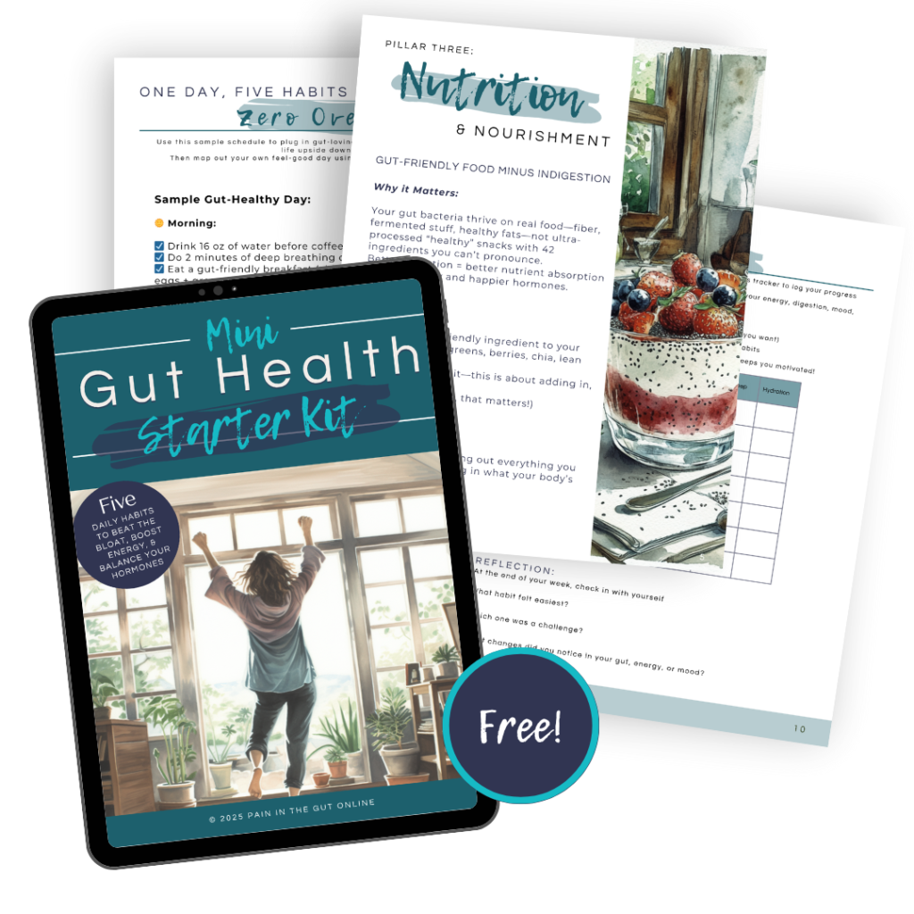 mini gut health starter kit mockup images