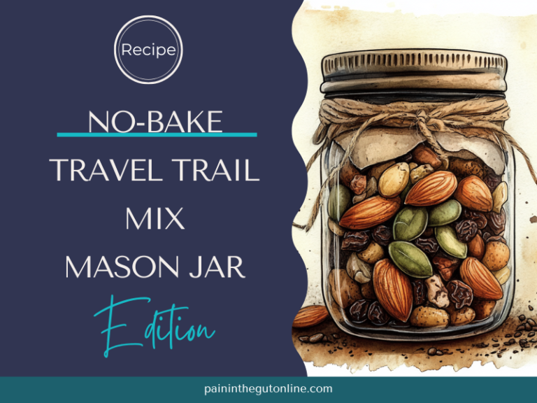 No-Bake Travel Trail Mix (Mason Jar Edition)