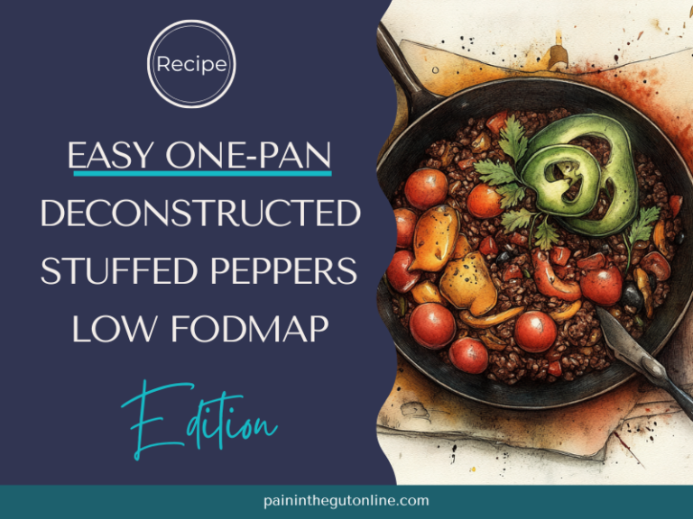 Easy One-Pan Deconstructed Stuffed Peppers (Low FODMAP Edition)