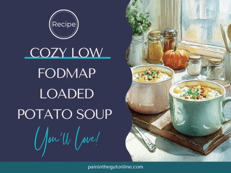 Low FODMAP Loaded Potato Soup