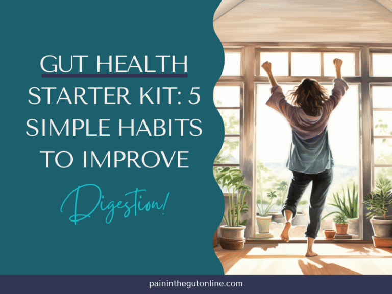 gut health starter kit habits