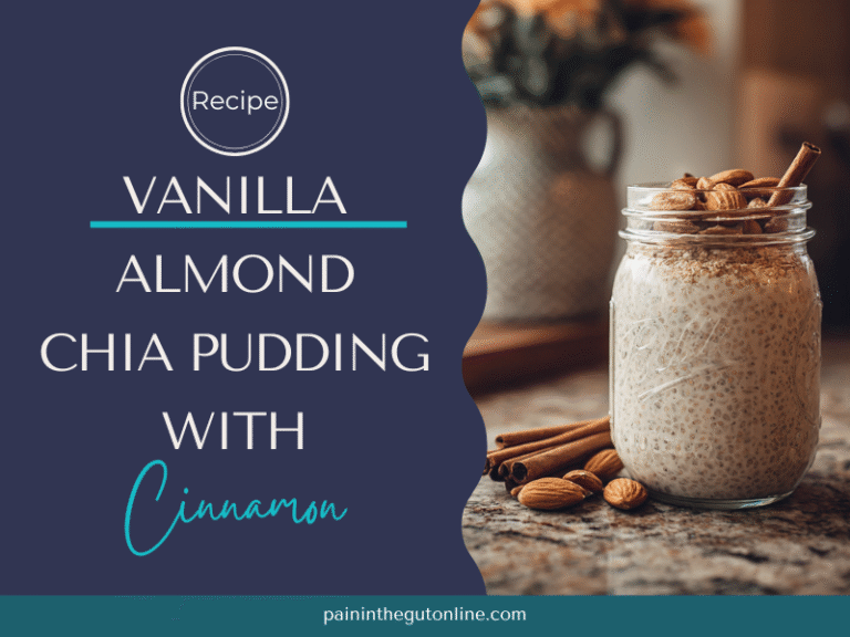 Vanilla Almond Chia Pudding with Cinnamon