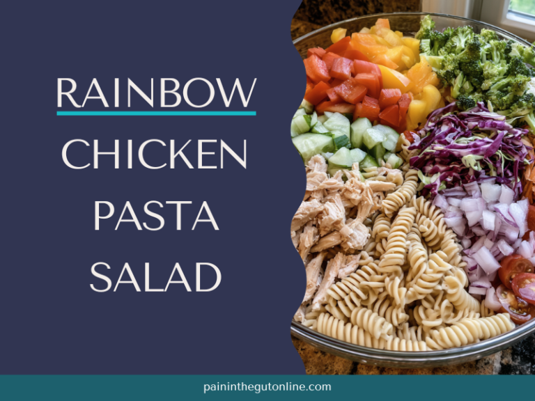 Nutrient Balanced Rainbow Chicken Pasta Salad
