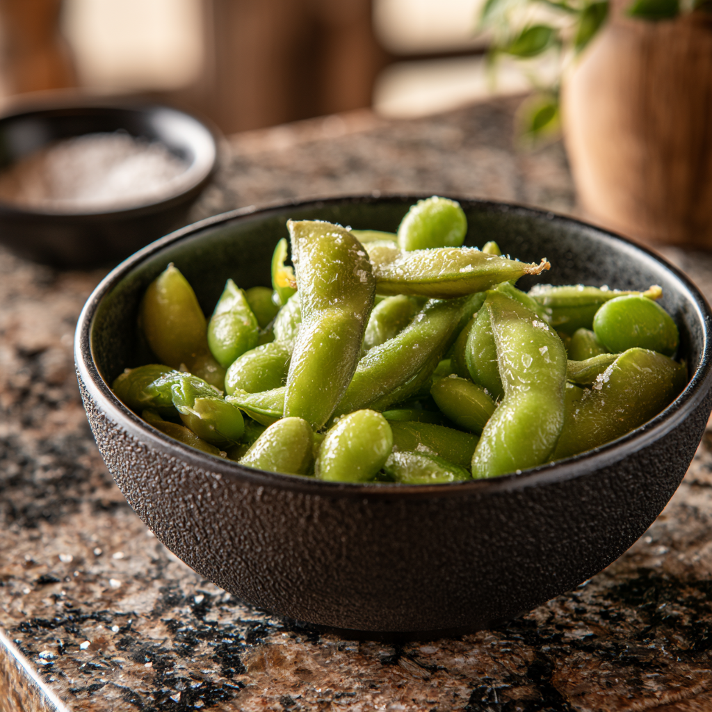 lemon edamame