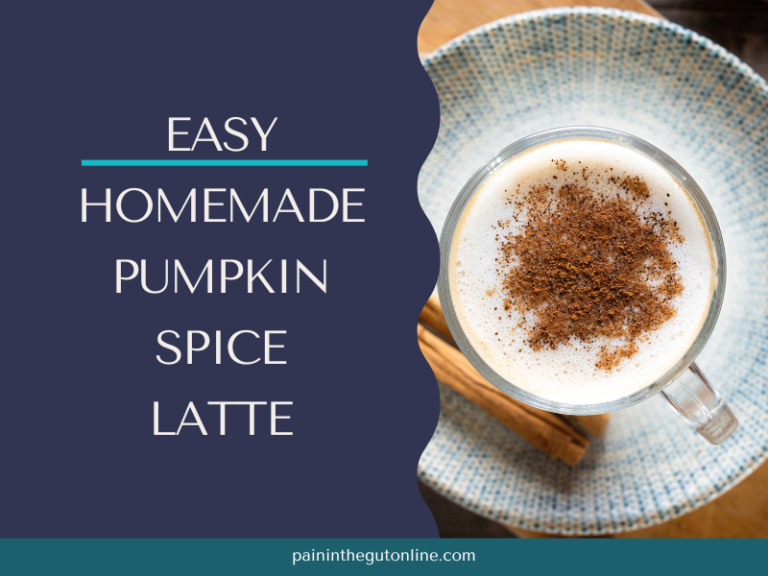 Easy Homemade Pumpkin Spice Latte (Grit Free)