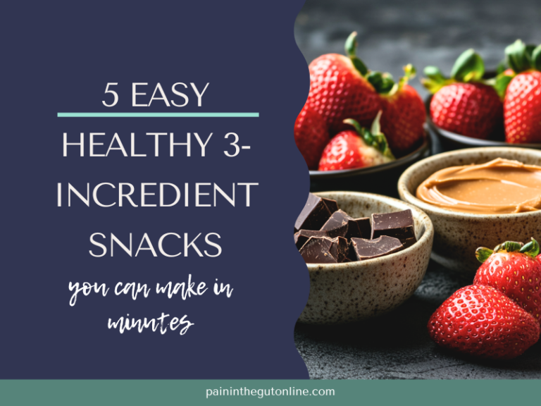 5 Easy Healthy 3 Ingredient Snacks You Can Make in Minutes