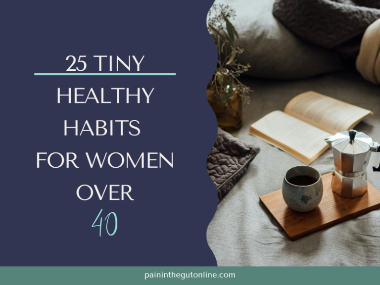 25 Tiny Healthy Habits for Women Over 40